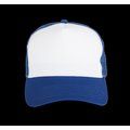 Gorra trucker algodon Royal Blue / White