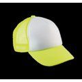 Gorra trucker infantil White / Fluorescent Yellow