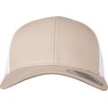 Gorra trucker retro bicolor Beige