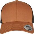 Gorra trucker retro bicolor Caramel / Black