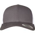 Gorra trucker retro bicolor Darkgrey / White