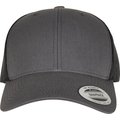 Gorra trucker retro bicolor Gris