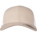 Gorra trucker retro bicolor Khaki / White