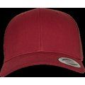 Gorra trucker retro con rejilla CRANBERRY