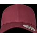 Gorra trucker retro con rejilla Maroon