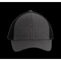 Gorra Trucker visera curva y rejilla Gris