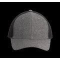 Gorra Trucker visera curva y rejilla Gris