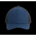 Gorra Trucker visera curva y rejilla Light Navy Heather / Dark Grey