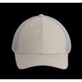 Gorra Trucker visera curva y rejilla Sand Heather / Light Grey