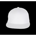 Gorra trucker visera plana Blanco