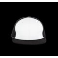 Gorra trucker visera plana Negro