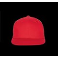 Gorra trucker visera plana Rojo