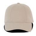 Gorra con velcro Beige