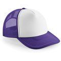 Gorra vintage poliéster Purple / White