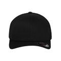 Gorra con visera curva y rejilla trasera Black S/M