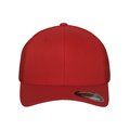 Gorra con visera curva y rejilla trasera Red L/XL