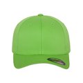 Gorra con visera interior plateada Verde S/M