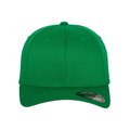 Gorra con visera interior plateada Verde S/M