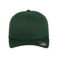 Gorra con visera interior plateada Verde S/M