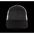 Gorra visera perfil medio Black / White