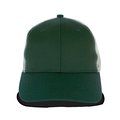 Gorra visera perfil medio Forest Green / Light Grey