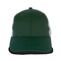 Gorra visera perfil medio Gris / Verde