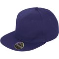 Gorra con visera plana Azul