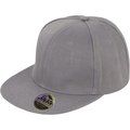 Gorra con visera plana Heather Grey