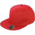 Gorra con visera plana Red