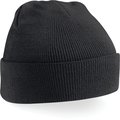 Gorro borde vuelto Black