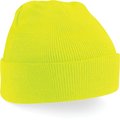 Gorro borde vuelto Fluorescent Yellow