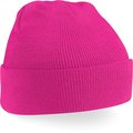 Gorro borde vuelto Fuchsia