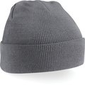 Gorro borde vuelto Graphite Grey