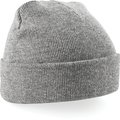 Gorro borde vuelto Heather Grey