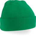 Gorro borde vuelto Kelly Green