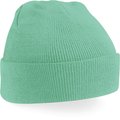 Gorro borde vuelto Mint Green