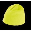 Gorro cálido y suave Fluorescent Yellow