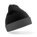 Gorro clásico reciclado quick dry Black / Grey