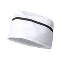 Gorro de Cocina Ajustable Bicolor Blanco / Negro