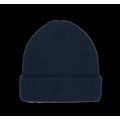 Gorro con dobladillo doble Twilight Blue