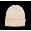 Gorro con dobladillo Light Sand