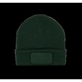 Gorro dobladillo con Parche Verde