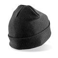 Gorro de doble punto para estampar Black