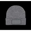 Gorro con forro polar y parche Oxford Grey