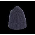 Gorro de lana merina Navy blue heather