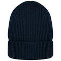 Gorro de lana merina unisex Navy Blue