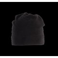 Gorro micropolar reciclado Negro 55 cm