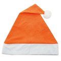 Gorro de Navidad en Fieltro Colores Naranja