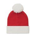 Gorro Navideño con Borla Rojo