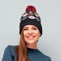 Gorro Navideño Elástico de Punto